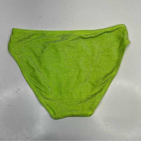 Good American Sparkle low rise brief electric lime - 3 (large) - Picture 6 of 9